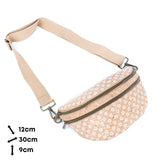 Cork Waist Bag with Double Zipper BAG-2379