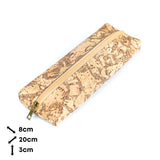 Cork Pencil Case Pack of 5 – Lightweight Eco-Friendly Zipper Pouches