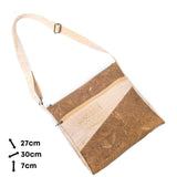 Eco-Friendly Cork Crossbody Handbag for Women