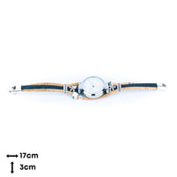 Natural Cork Line Handmade Ladies Fashion Watch