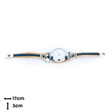 Natural Cork Line Handmade Ladies Fashion Watch