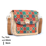 Printed Cork Women’s Crossbody Bag BAGD-576