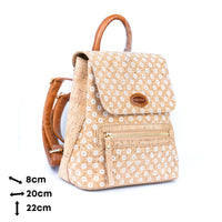 Printed Cork Women’s Backpack BAGD-577