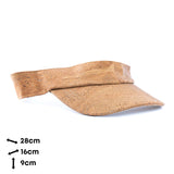 Natural Cork Sun Visor Hat – Adjustable & Eco-Friendly