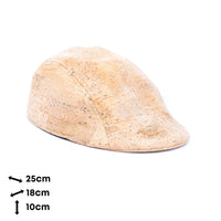 Vintage Cork Flat Cap - European Style