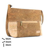 Natural Cork Handbag | Vegan Shoulder Bag BAGP-315