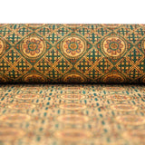 Classical Tiles pattern Cork Fabric COF-251 - CORKADIA