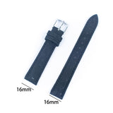 14MM/16MM black cork watch strap E-002