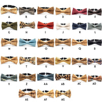 Cork bow ties pre tied