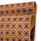 Warmed toned Tiles pattern Cork Fabric COF-234 - CORKADIA