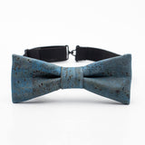 Mens cork leather bow ties