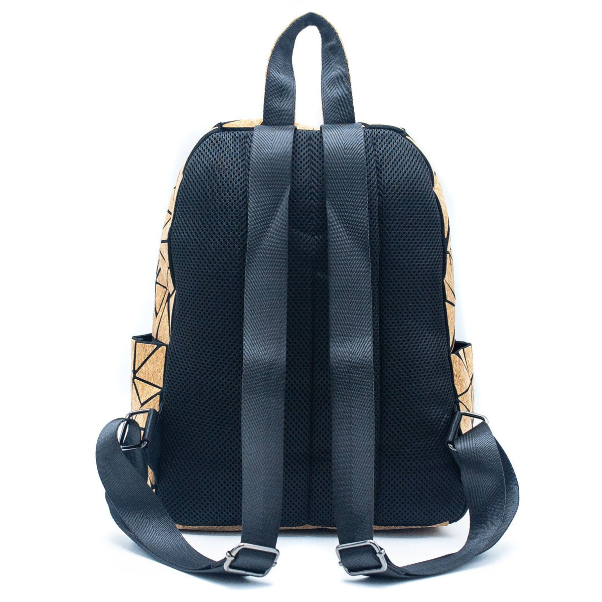 Small Geometric Cork Backpack – CORKADIA