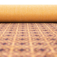 Warmed toned Tiles pattern Cork Fabric COF-234 - CORKADIA