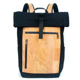 Men's Cork and Canvas Laptop Backpack BAG-2286