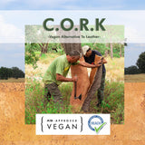 Cork as a vegan alternative to animal leather