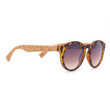 Cork sunglasses / UV protection with free cork case L-065 - CORKADIA