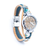Cork leather watch made in Portugal