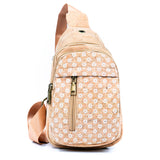 Printed Cork Sling Bag for Women