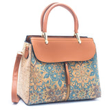 Exotic Cork Leather Handbag BAGD-385