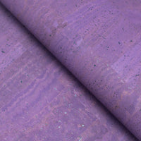 Premium Solid Purple Cork Fabric COF-303