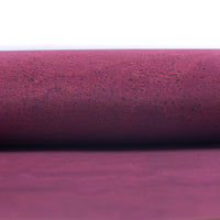 Cheey red cork textile sheet portuguese cork fabric COF-440