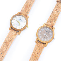 Eco-Friendly Watch with Natural Cork Strap: Stylish & Comfortable