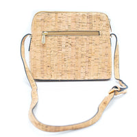 back of women's cork leather purse