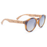 Cork UV protection women eyewear sunglasses (Including case) L-859