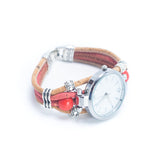 Pretty vegan watches (cork cord watch strap) DIY-004