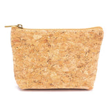 natural cork leather purse