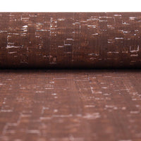 Brown with silver cork textile sheet COF-368 - CORKADIA