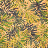 Cork fabric - Bamboo leaves