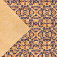 Traditional Azuleijo tile wholesale fabric