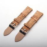 Natural cork watch straps 18mm or 20mm