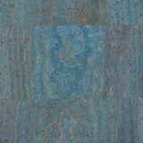 Turquoise blue Portuguese Cork Fabric COF-125 - CORKADIA
