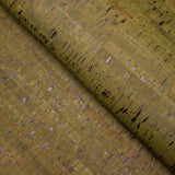 Green Portuguese Cork Fabric Rustic COF-200
