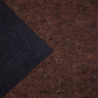 Brown cork textile sheet COF-348 - CORKADIA
