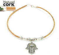 Cork Necklace Ne-1030 - CORKADIA