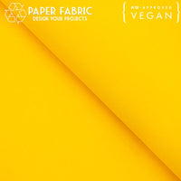 Yellow washable paper