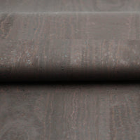 Dark brown cork fabric / Great for bag and purse making COF-12 - CORKADIA