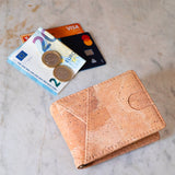 Cork Wallet with Money Clip RFID Blocking Bifold 2276