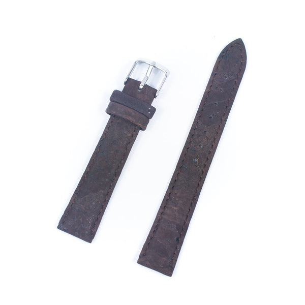 14mm/16mm double sided cork watch strap E-003