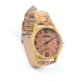 Natural Cork watch unisex fashion Watch WA-361（without box）