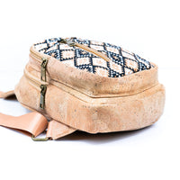 Printed Cork Sling Bag for Women