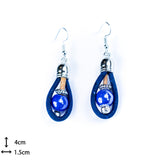 Colorful handmade vegan earrings ER-168-MIX-5