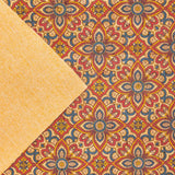 Natural cork fabric Tile, portuguese ceramic tile mosaic pattern  COF-278 - CORKADIA