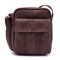Corkadia brown mens handbag