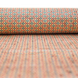 Ceramic Tile Mosaic Pattern Cork Fabric Cof-272