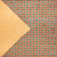 Ceramic Tile Mosaic Pattern Cork Fabric Cof-272