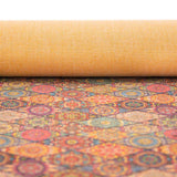 Ceramic tile cork fabric cork sheet korkstoff sustainable fashion material